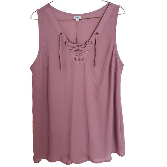 Kismet Tops - Bootlegger Women's Kismet Kerry Sleeveless Blouse Size Large